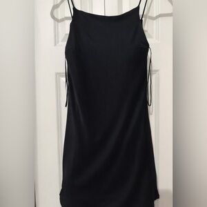 Zara Black Slip Dress